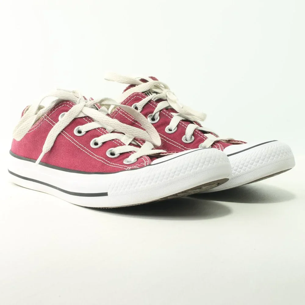 Converse  All Stars Burgundy Skater Size Women's 6 or Men's 4 - Picture 3 of 16